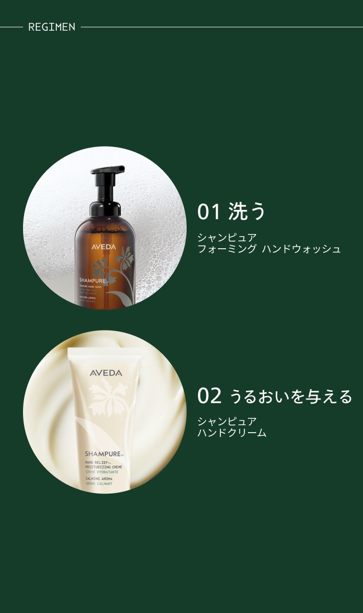 シャンピュア フォーミング ハンドウォッシュ | アヴェダ Aveda 公式