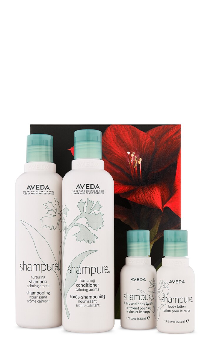 shampure<span class="trade">™</span> nurturing hair and body care