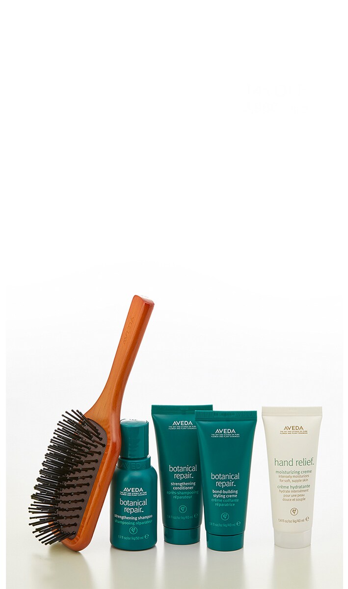 20th anniversary Mini Brush and Damage Hair Care Set